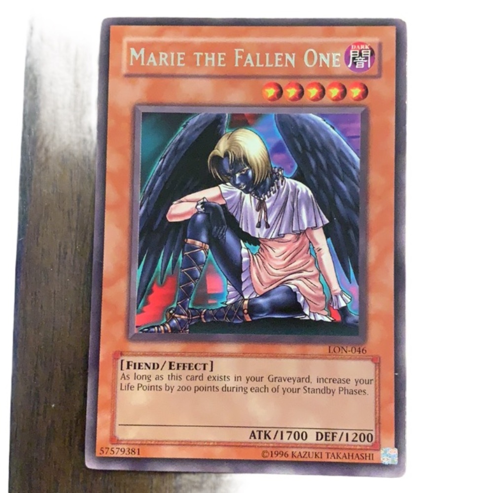 Yu gi oh card 96 Marie the fallen one